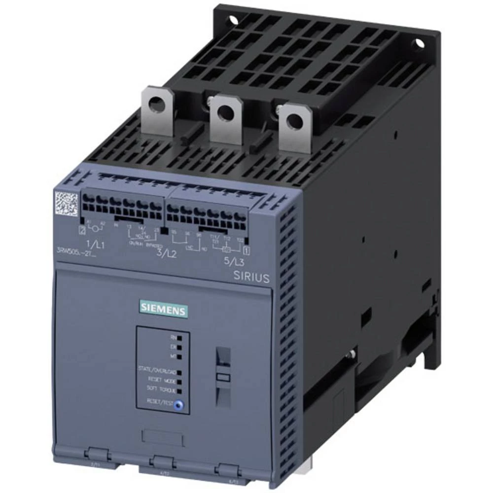 Siemens 3RW5056-2TB04 3RW50562TB04 mekani pokretač Snaga motora bei 400 V 90 kW Snaga motora kod 230 V 45 kW 200 V, 480 V Nazivna struja 171 A slika