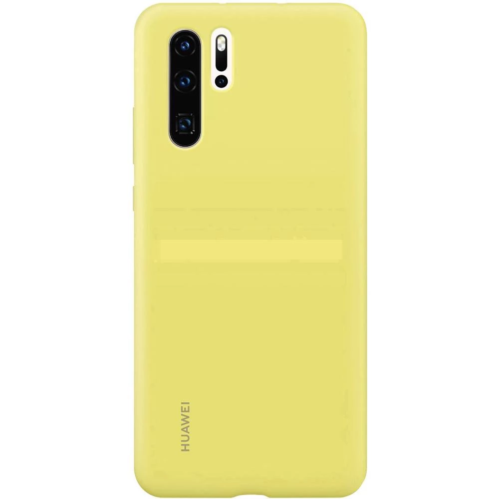 HUAWEI Silicone Case Stražnji poklopac za mobilni telefon Pogodno za: Huawei P30 Pro Žuta slika