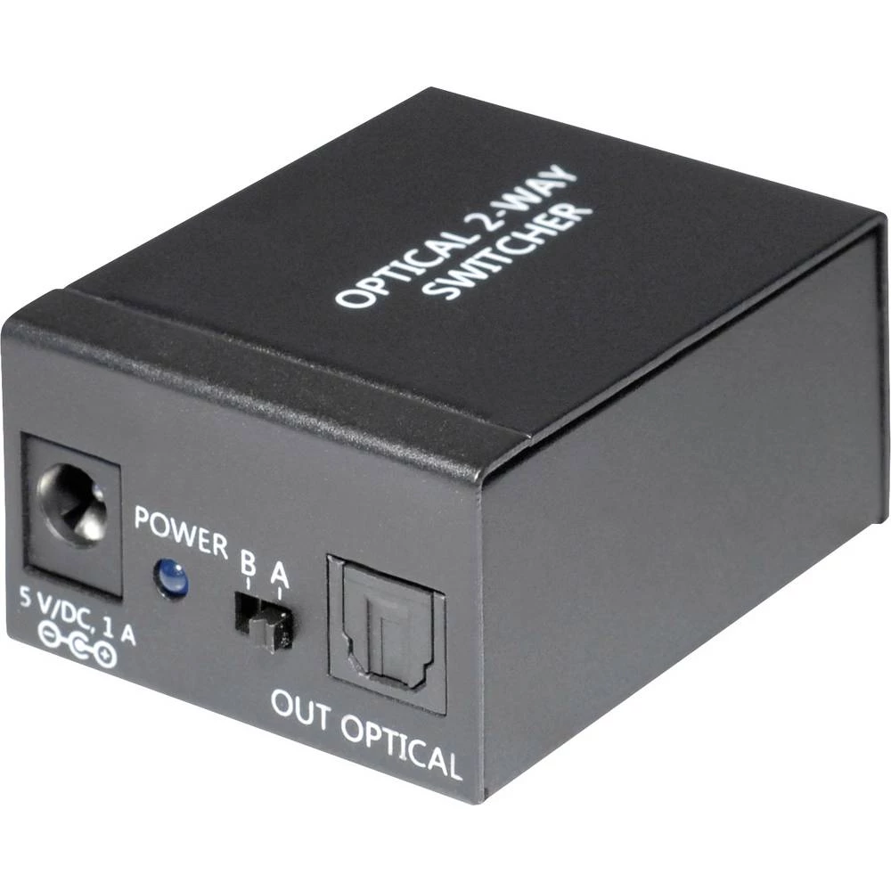 Toslink prekidač Maxtrack AL 14 L crna slika