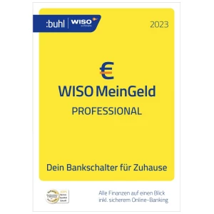 WISO Mein Geld Professional 2023 godišnja licenca, 1 licenca Windows financijski softver slika