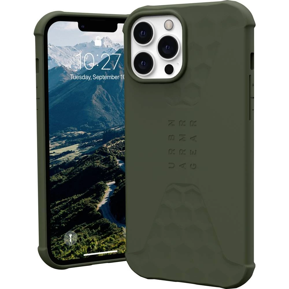 Urban Armor Gear  Standard Issue Case  stražnji poklopac za mobilni telefon  Apple  iPhone 13 Pro Max  maslinasta slika