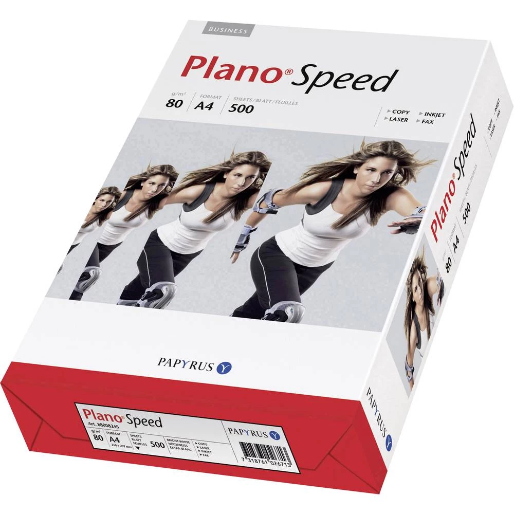 Univerzalni papir za printer Papyrus Plano® Speed 88113573 DIN A4 80 gm&sup2; 500 Stranica Bijela slika