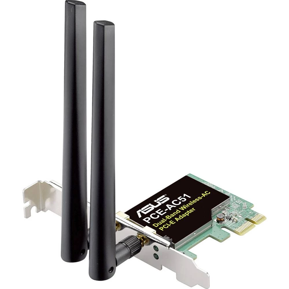 WLAN utična kartica PCIe , WLAN 750 Mbit/s Asus PCE-AC51 slika