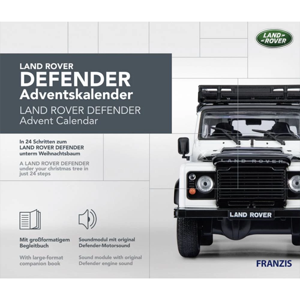 Franzis Verlag Land Rover Defender adventski kalendar kompleti iznad 14 godina slika