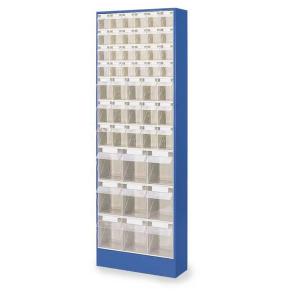 Spremnik za sklopive kutije (Š x V x d) 634 x 1820 x 200 mm Prozirna 1657852 1 ST slika