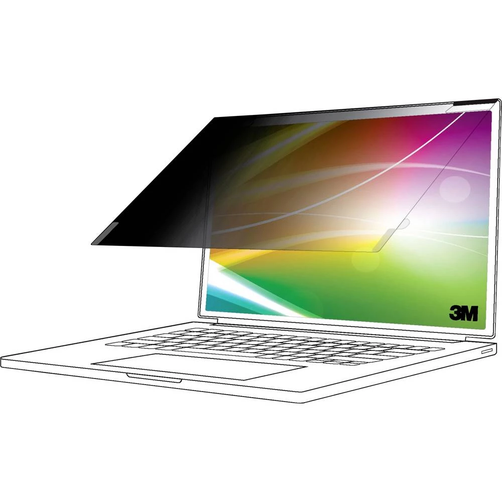 3M 3M BP160W1E Blickschutzf. 16:10 16,0 Br folija za zaštitu zaslona Notebook 40,6 cm (16") Format slike: 16:10 71003363 slika