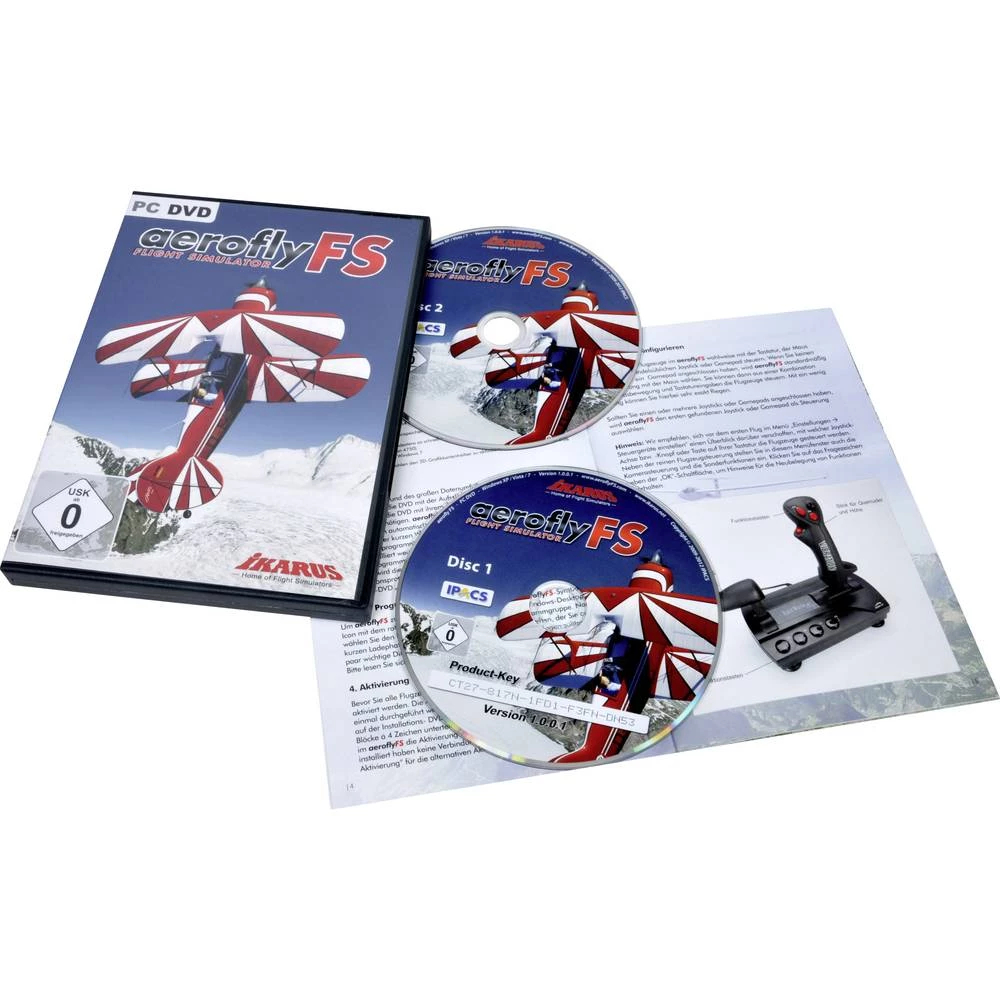 Simulator leta za modelarstvo Ikarus aeroflyFS Samo softver slika