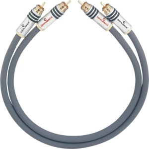 Oehlbach Cinch Audio Priključni kabel [2x Muški cinch konektor - 2x Muški cinch konektor] 2.75 m Antracitna boja pozlaćeni konta slika