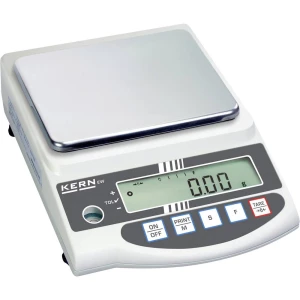Kern EW 820-2NM precizna vaga Opseg mjerenja (kg) 820 g Mogućnost očitanja 0.01 g strujni pogon, pogon na punjivu bateri slika