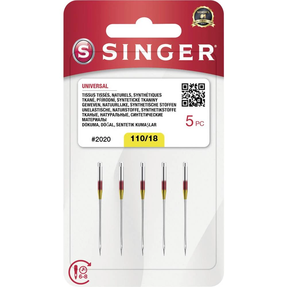 Singer 2020 110/18 univerzalne igle  srebrna slika