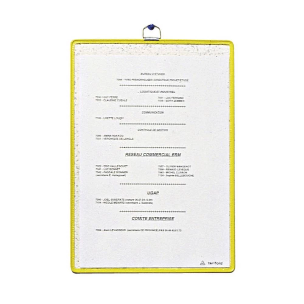 Tarifold Vizualni panel Žuta slika