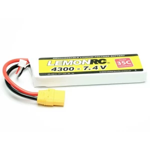 LemonRC lipo akumulatorski paket za modele 7.4 V 4300 mAh Broj ćelija: 2 35 C softcase XT90 slika
