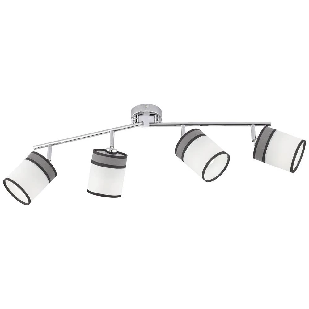 WOFI 11645 DAVIE LED stropna svjetiljka LED E14   krom boja slika