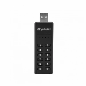 USB Stick 32 GB Verbatim Keypad Secure Crna 49427 USB 3.0 slika