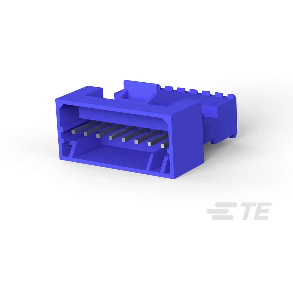 TE Connectivity ugradna standardna letva s muškim kontaktima 3-647002-8 1 St. Bag slika