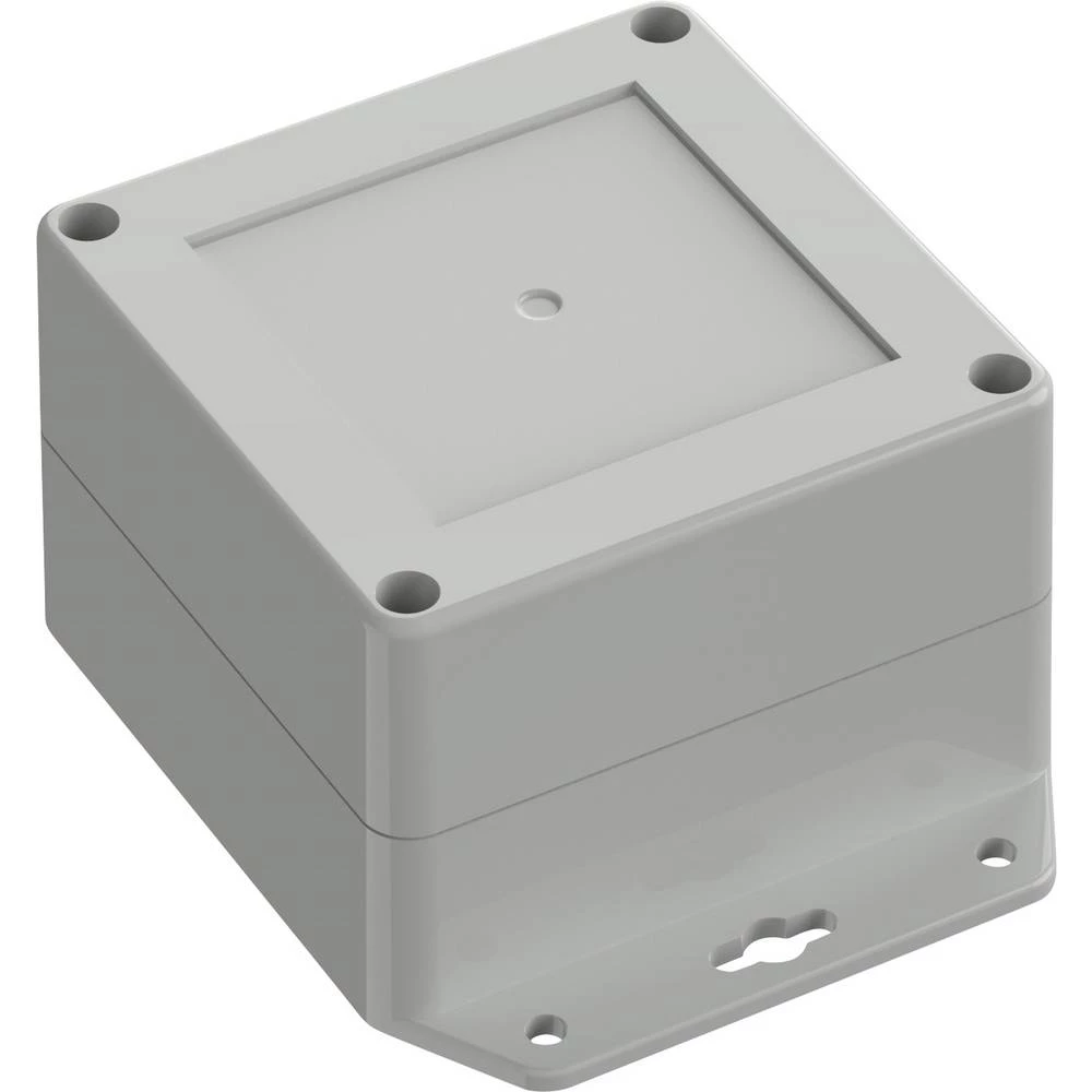 TRU COMPONENTS 6U07090906619 TC-13865256 industrijsko kućište 121.5 x 91.5 x 60 polikarbonat svijetlosiva 1 kom. slika