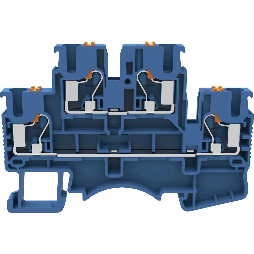 Degson DSKK2.5-01P-12-00-A(H) Dvokatna prolazna stezaljka Push-In stezaljka Plava boja 1 ST slika