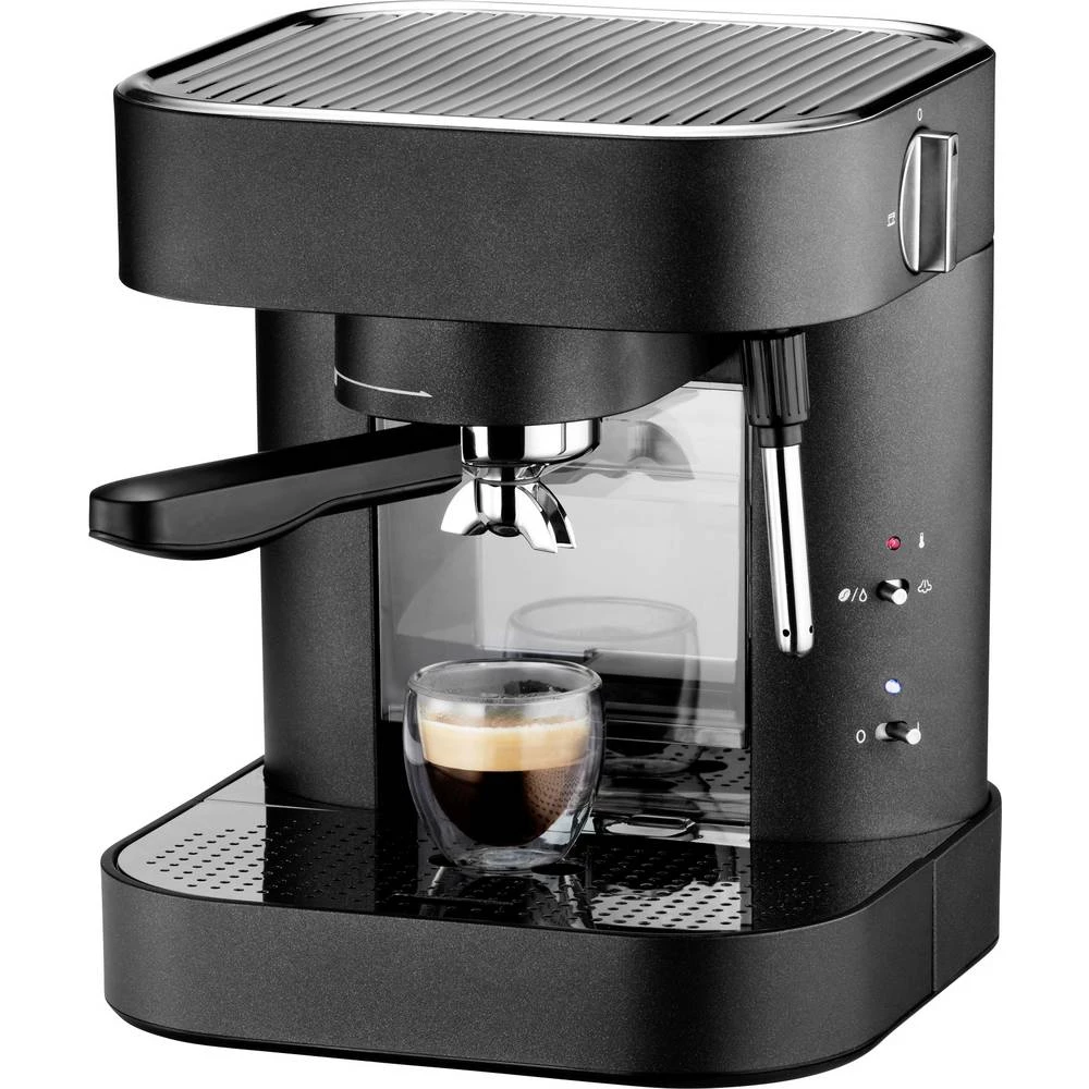 Trisa Espresso Perfetto aparat za espresso crna, plemeniti čelik 1275 W slika