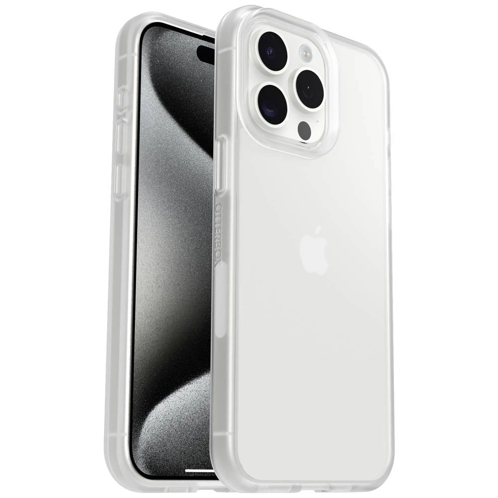 Otterbox React stražnji poklopac za mobilni telefon Apple iPhone 15 Pro Max prozirna induktivno punjenje slika