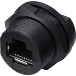 TRU COMPONENTS TC-E13T-FR6-PPF RJ45 utičnica za stražnju montažu na tiskane ploče IP67 (s navojem) TC-13543664 Broj polo