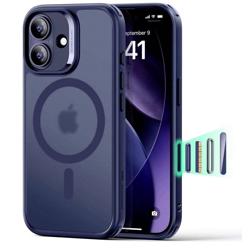ESR torbica Apple iPhone 17 plava boja, prozirna 1A86100401 slika