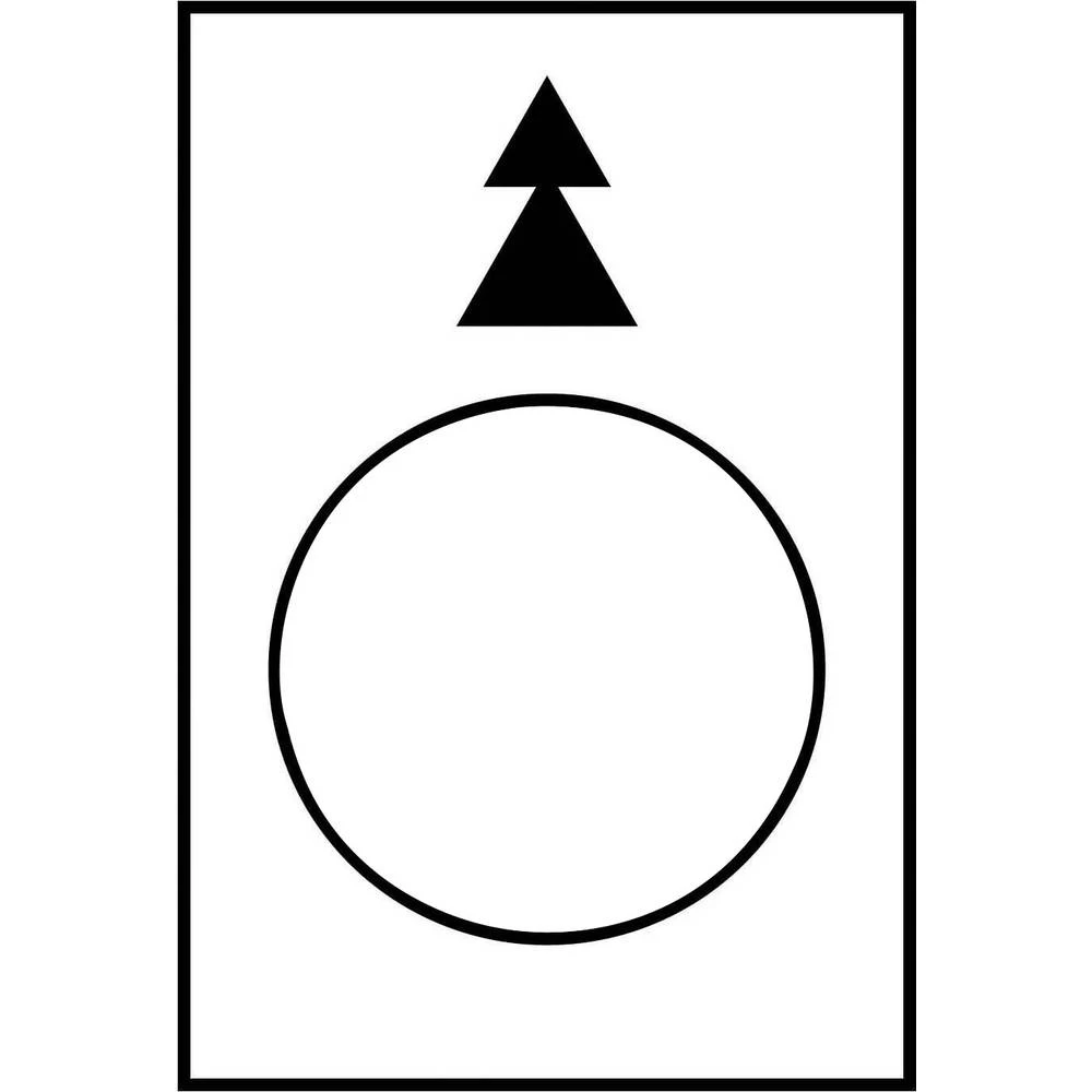 Pločica sa oznakama (Š x V) 40 mm x 30 mm bijele boje Schneider Electric ZB2BY4953 1 kom. slika