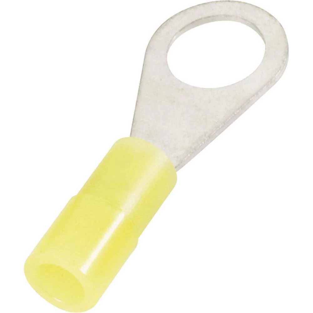 Cimco 180010 prstenasta kabelska stopica Presjek (maks.)=0.40 mm² Otvor Ø=3.2 mm izolirani dio žuta 1 kom. slika