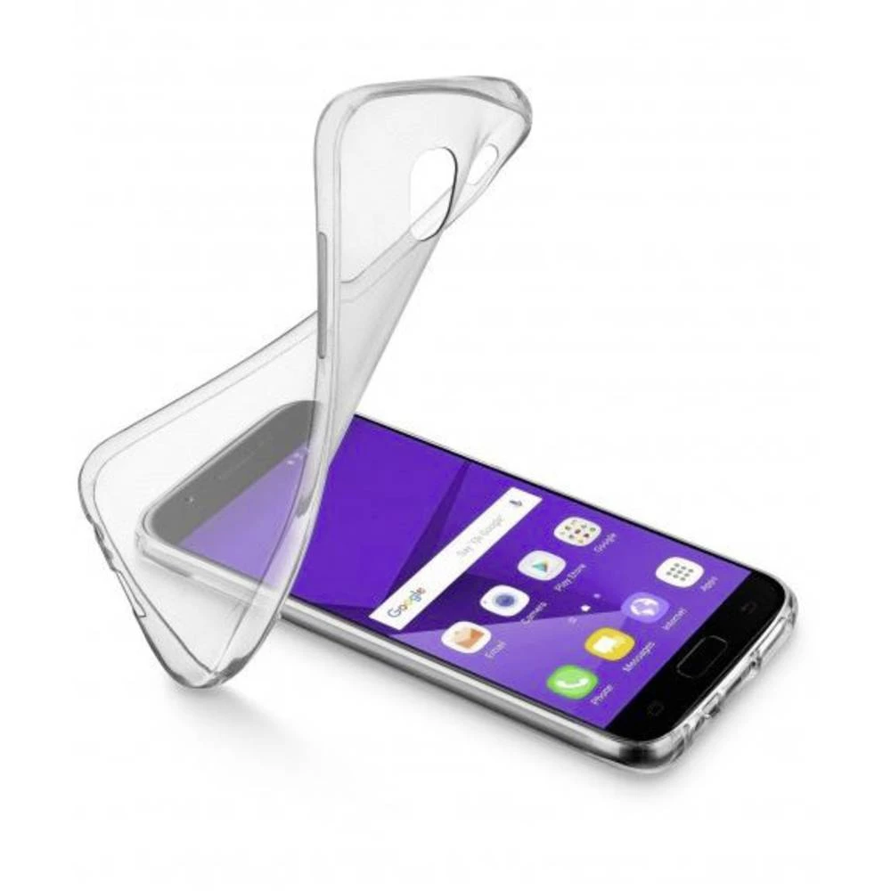 Cellularline SOFTGALJ317T Stražnji poklopac za mobilni telefon Pogodno za: Samsung Galaxy J3 (2017) Prozirna slika