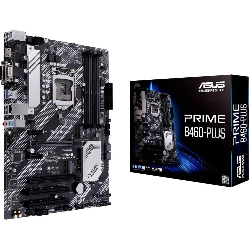 Asus PRIME B460-PLUS matična ploča Baza Intel® 1200 Faktor oblika ATX Set čipova matične ploče Intel® B460 slika