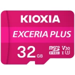 Kioxia EXCERIA PLUS microsdhc kartica 32 GB A1 Application Performance Class, UHS-I, v30 Video Speed Class standard izve