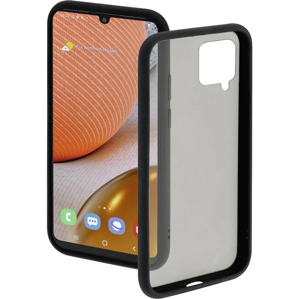 Hama Invisible stražnji poklopac za mobilni telefon Samsung crna (prozirna) slika