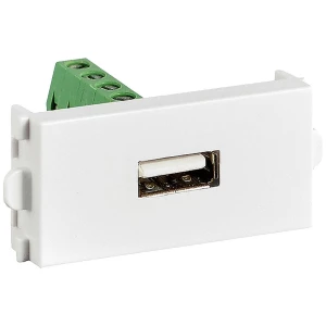 VALUE A/V sustav povezivanja, USB modul (1x USB 2.0 tip A) Value 25.99.8204  adapter  siva slika