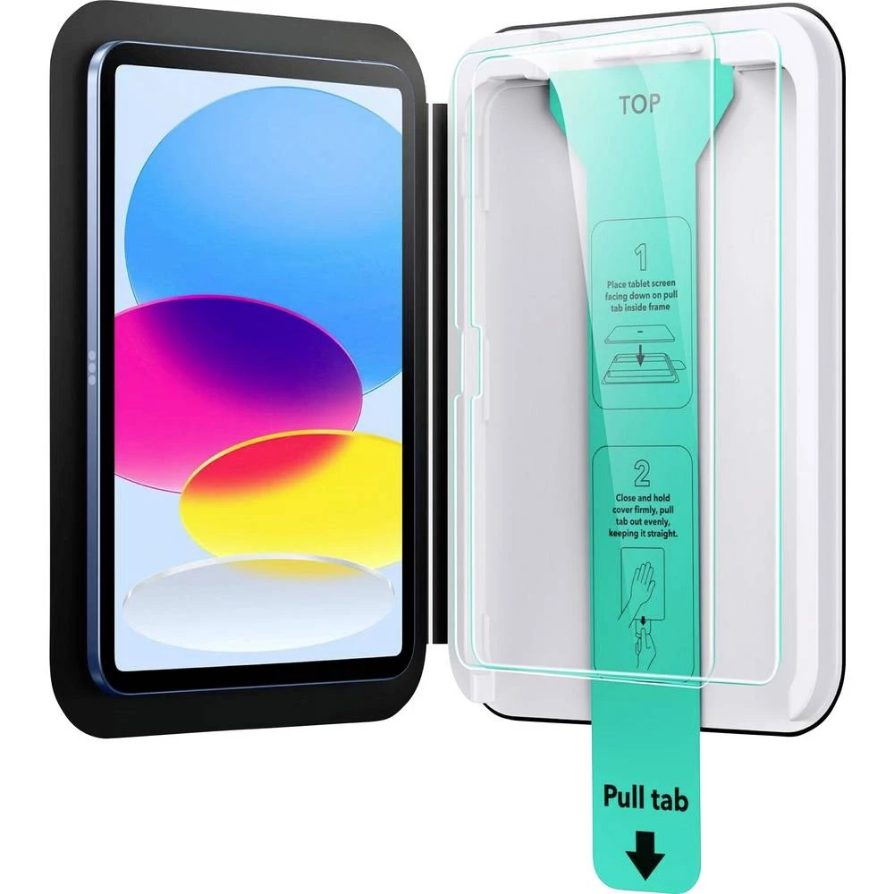 ESR Tempered-Glass zaštitno staklo zaslona Apple iPad 11 (A16, 2025.) 2 kom. protiv otisaka prstiju, otporan na ogrebotin slika