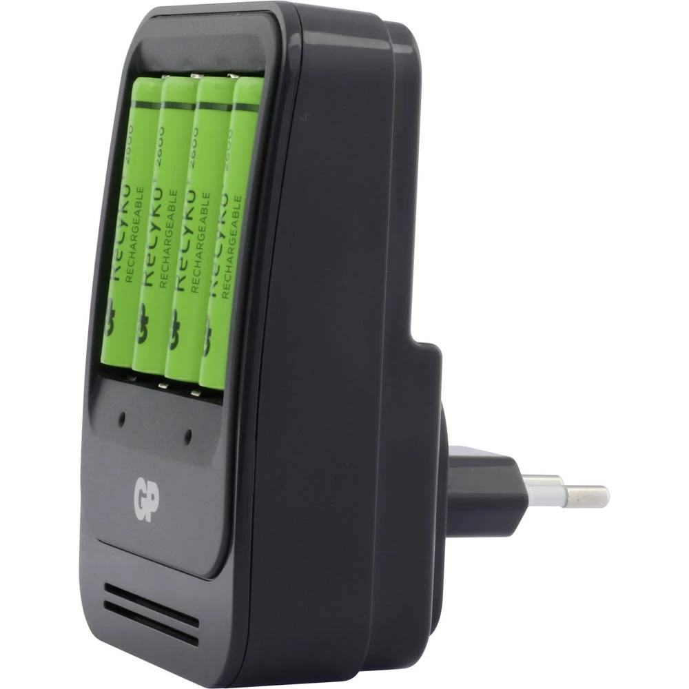 Punjač okruglih stanica Nikalj-metal-hidridni Uklj. akumulator GP Batteries PB570 Mignon (AA), Micro (AAA) slika