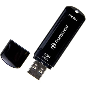 USB Stick 16 GB Transcend JetFlash™ 750K Crna TS16GJF750K USB 3.0 slika