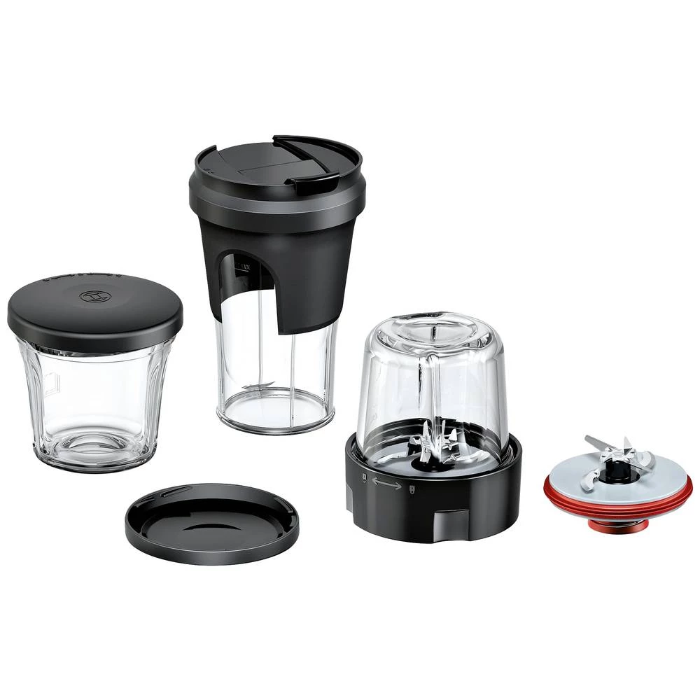 Bosch Haushalt MUZ9TM1 sjeckalica  prozirna, crna slika