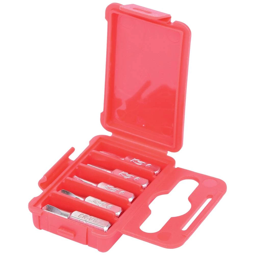 KS Tools 911.2902 Torq bit S2 čelik poniklovani C 6.3 5 St. slika