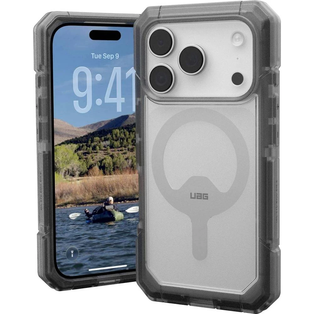 Urban Armor Gear torbica Apple iPhone 17 Pro siva, prozirna 114521114G31 slika