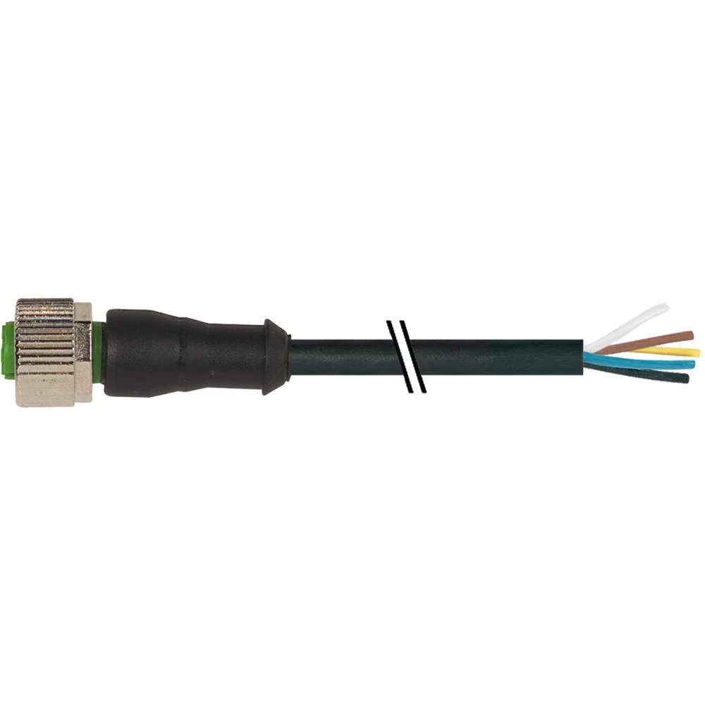 Murrelektronik 7000-12241-6351000 utični konektor za senzor/aktivator, nekonfekcionirani M12 x 1 žženski konektor, ravni slika