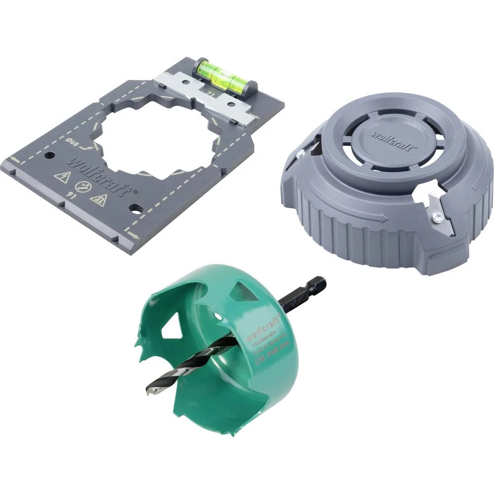 Wolfcraft 5897000 kruna za bušenje-komplet 3-dijelni 1 kom. slika