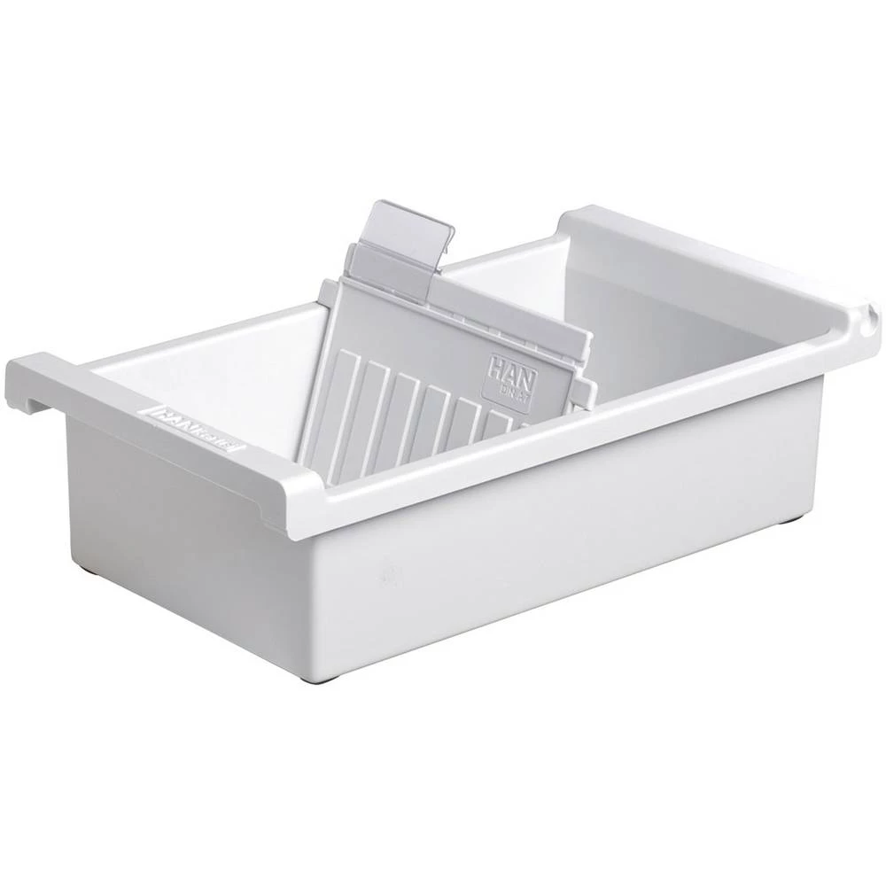HAN Nosač za kartice Svijetlosiva 967-0-11 800 kartica DIN A7 poprečno slika