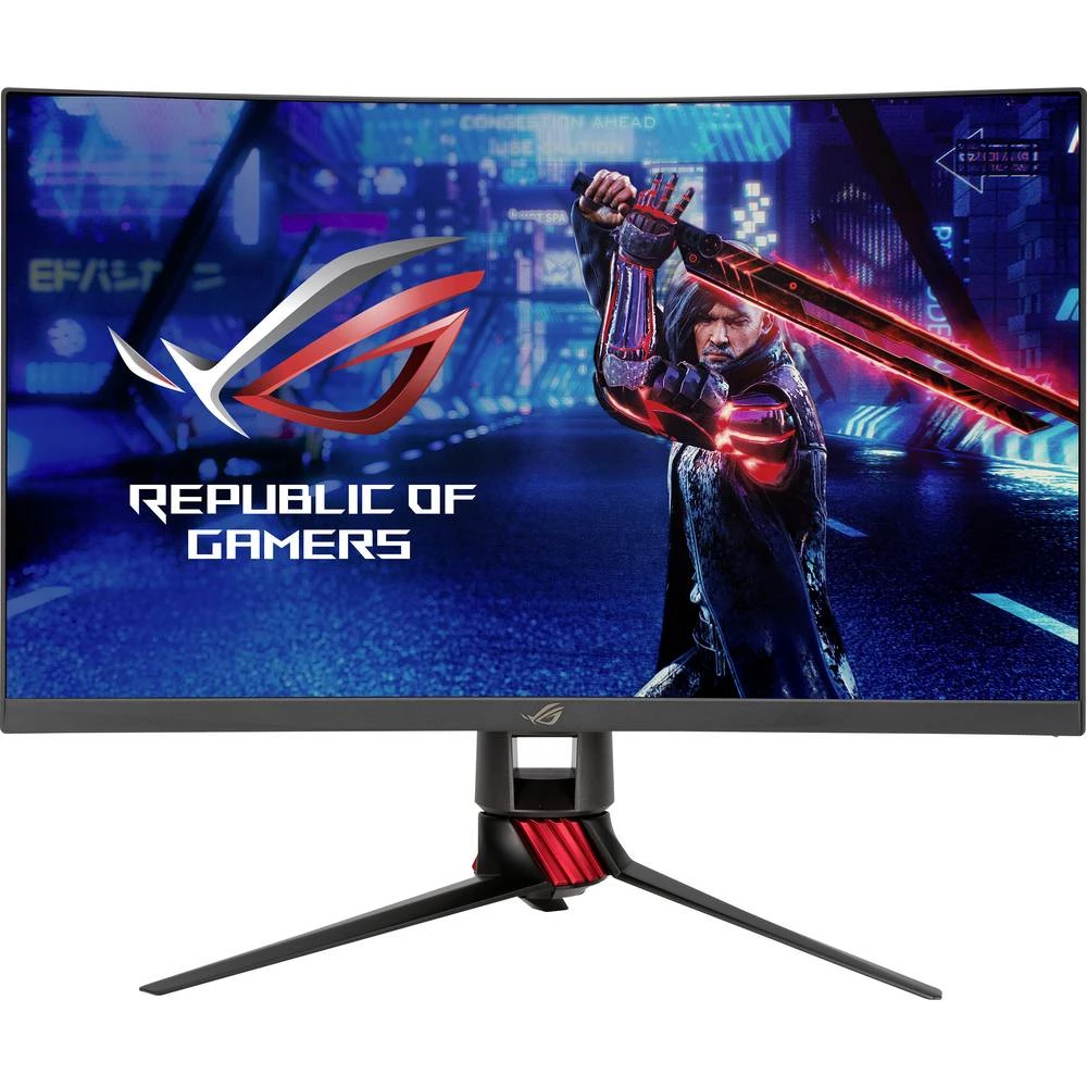 Asus XG27WQ led zaslon 68.6 cm (27 palac) Energetska učinkovitost 2021 G (A - G) 2560 x 1440 piksel QHD 1 ms DisplayPort slika