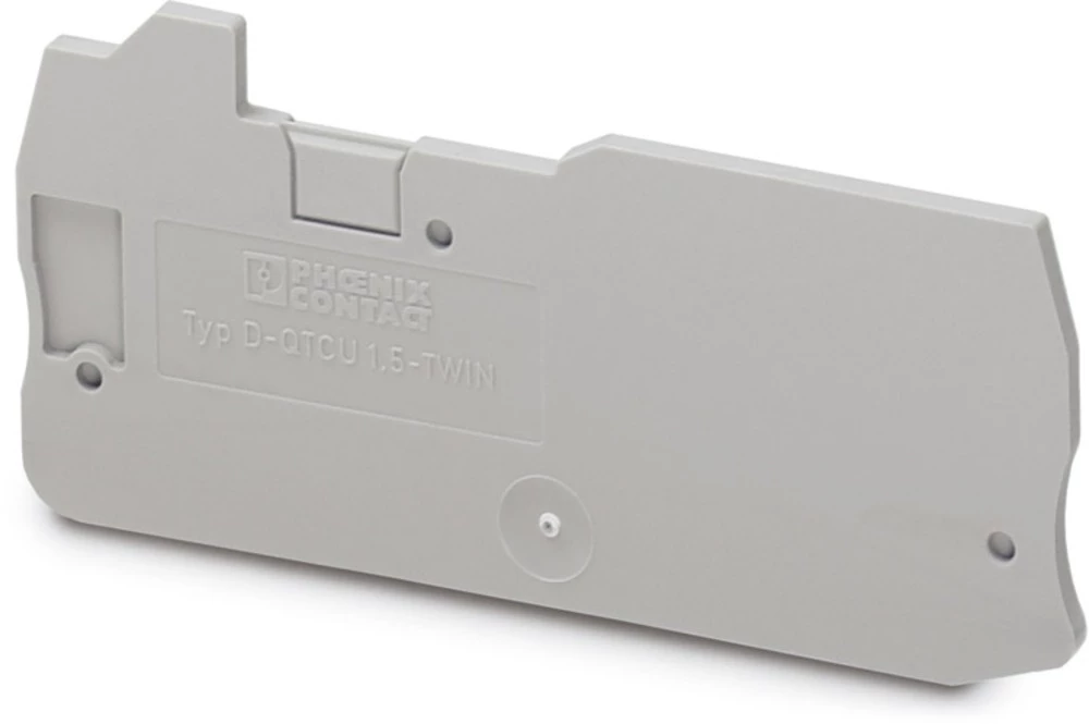 D-QTCU 1,5-TWIN - završni poklopac D-QTCU 1,5-TWIN Phoenix Contact sadržaj: 50 kom. slika