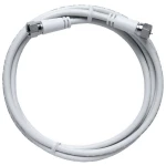 SAT Priključni kabel [1x Muški konektor F - 1x Muški konektor F] 1.50 m 85 dB Bijela Axing