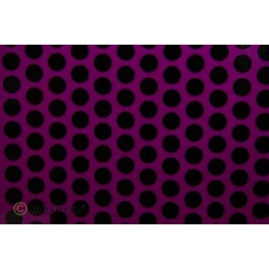 Folija za glačanje Oracover Fun 1 41-015-071-002 (D x Š) 2 m x 60 cm Ljubičasta/crna(fluoroscentna) slika