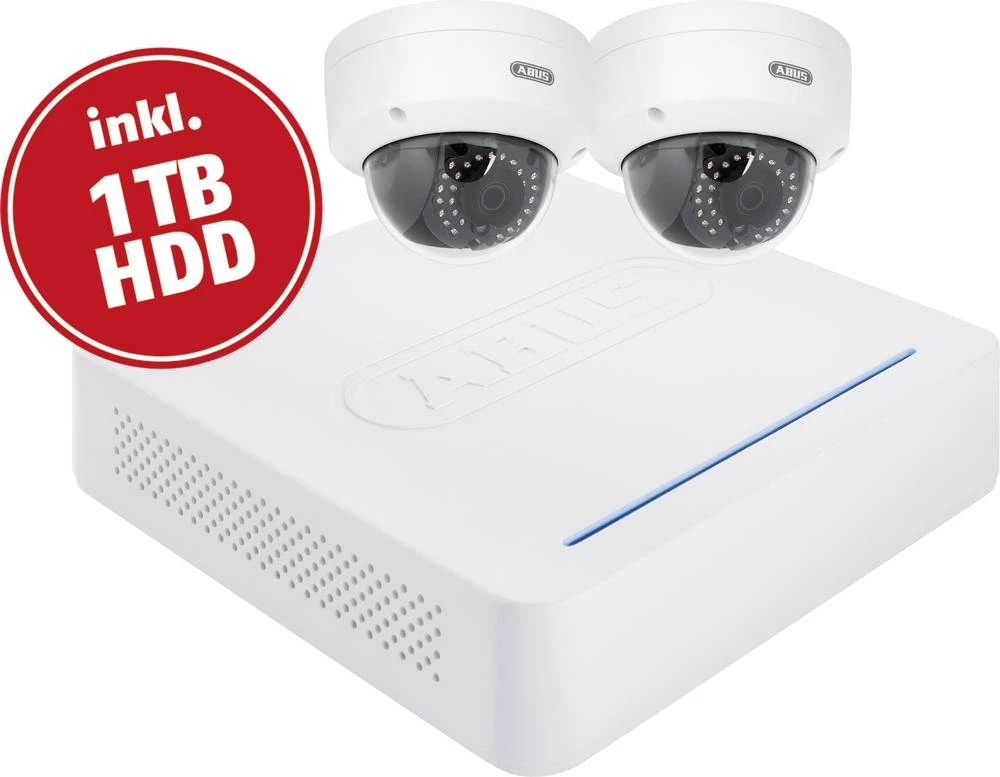 ABUS ABUS Set sigurnosne kamere 1 TB zaVanjsko područje TVVR36021 slika