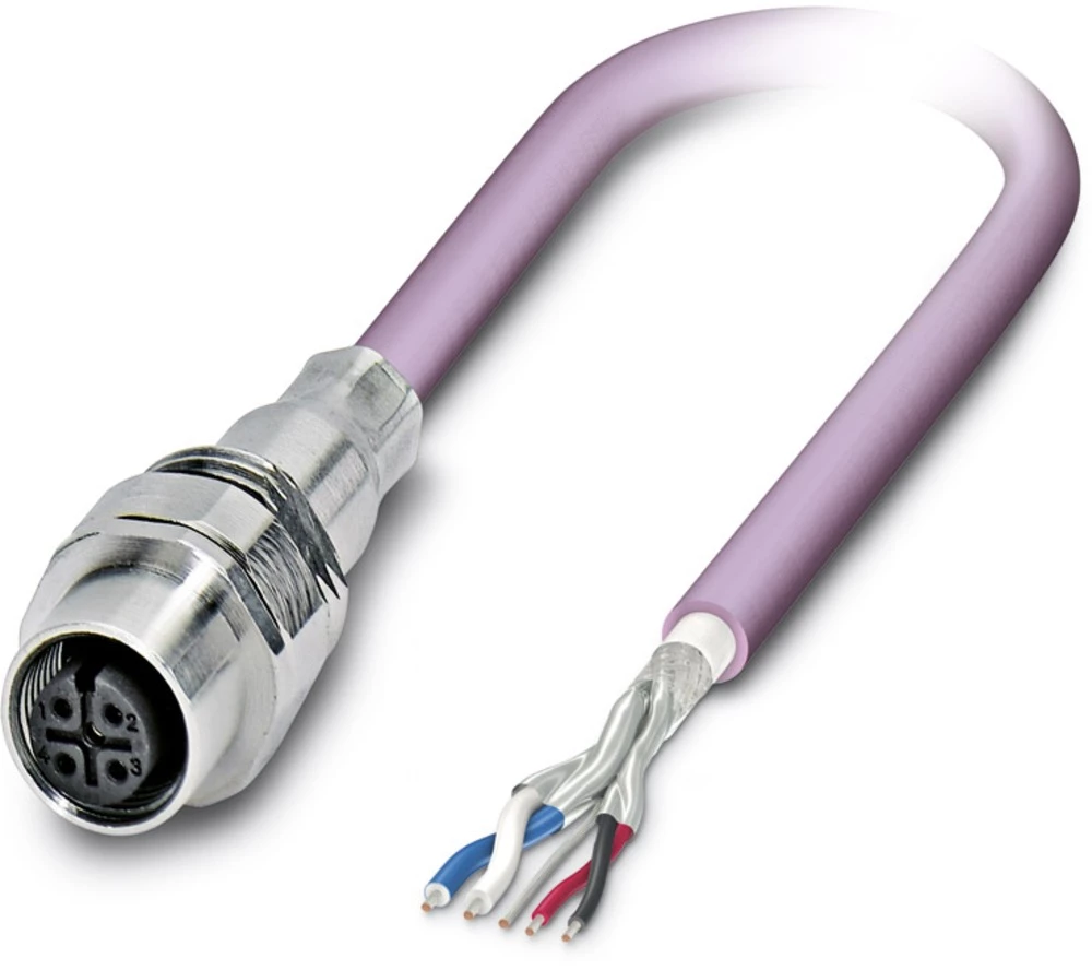 SACCEC-M12FS-5CON-M16/ 1,0-920 - ugradbeni utični konektor za sustav sabirnice SACCEC-M12FS-5CON-M16/ 1,0-920 Phoenix Contact sa slika