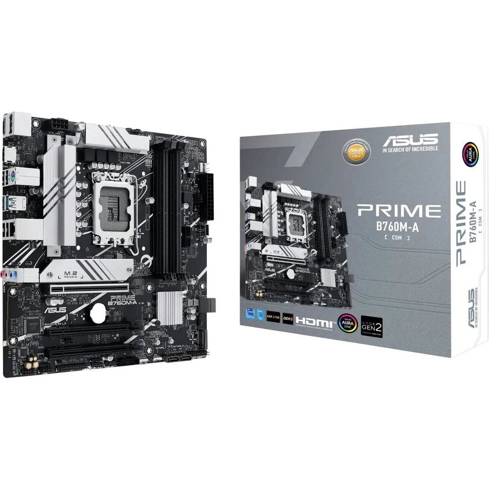 Asus 90MB1EK0-M1EAYC matična ploča Baza Intel® 1700 Faktor oblika (detalji) Micro-ATX Set čipova matične ploče Intel® B7 slika