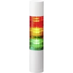 Signalni toranj LED Patlite LR5-301WJBW-RYG 3-bojno, Crvena, Žuta, Zelena 3-bojno, Crvena, Žuta, Zelena Žmigavac, Stalno svjetlo