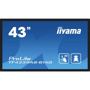 Iiyama ProLite TF4339AS-B1AG Digital Signage zaslon Energetska učinkovitost 2021: F (A - G) 108 cm 42.5 palac 3840 x 216 slika